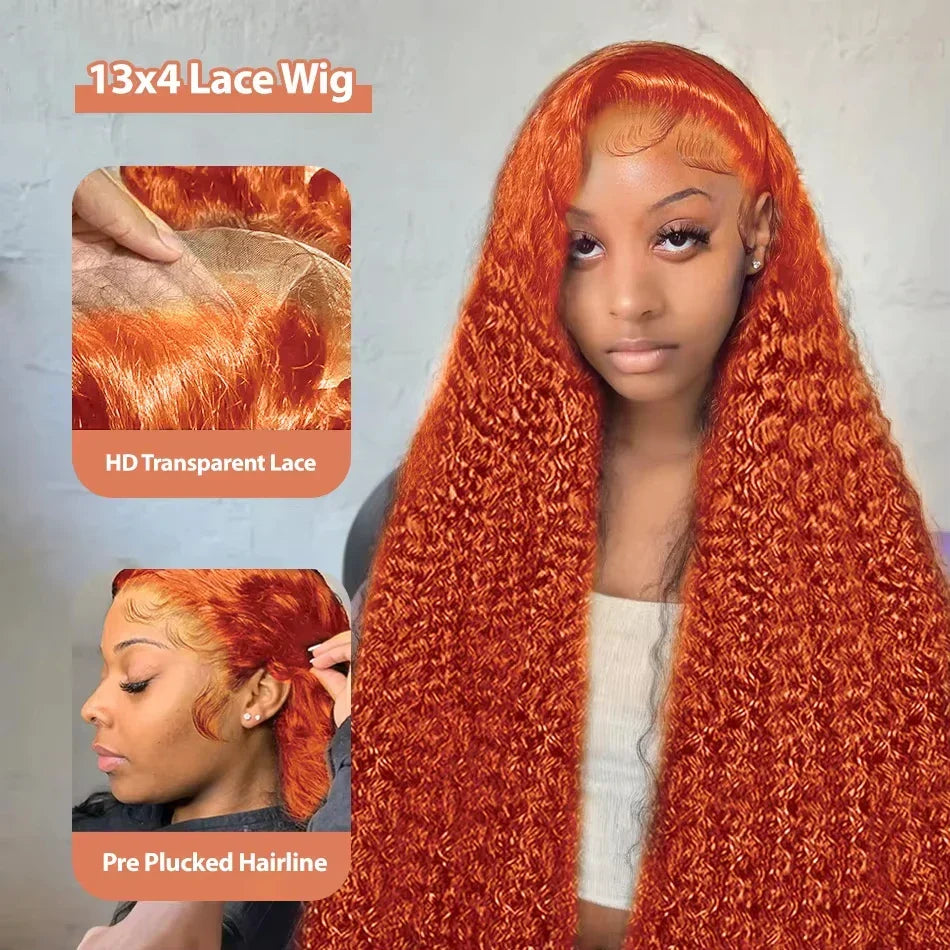 Orange colored Water wave