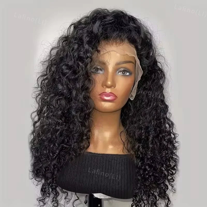 Curly Human Hair Wigs For Women Water Wave Lace Front Wig 13x4 13x6 Lace Frontal Deep Wave Wig 100% Human Hair Hd Lace Wigs