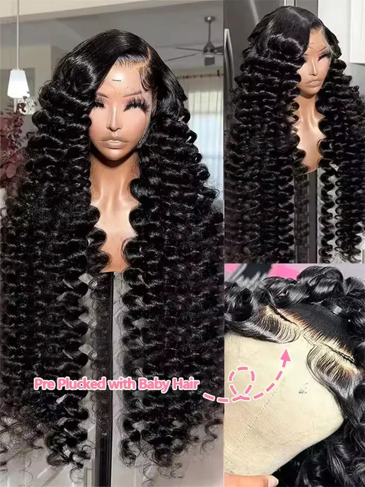 Loose Deep Wave Human Hair Wigs
