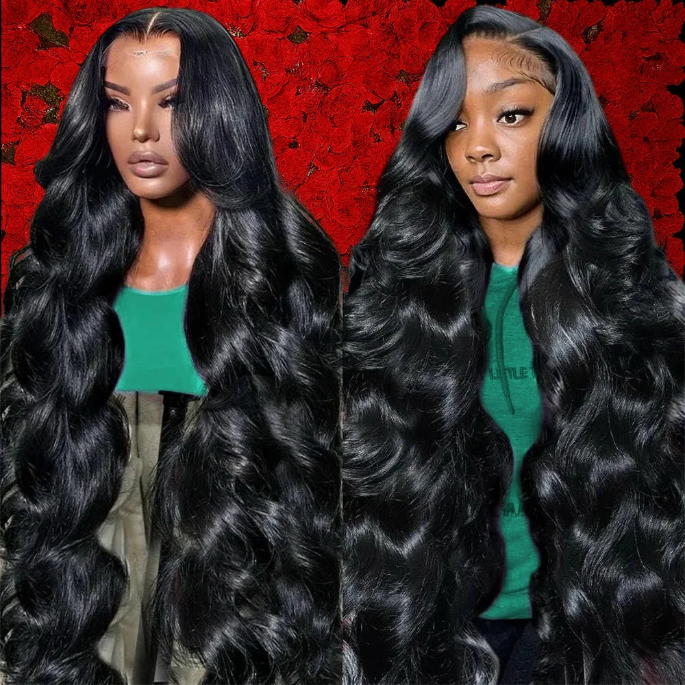 Body Wave Human Hair Curly Wigs