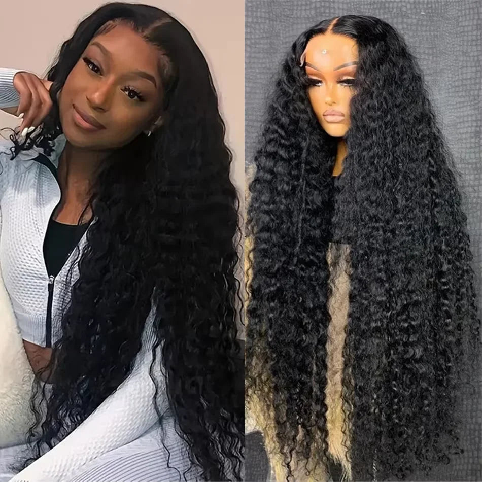 Hd Lace Frontal Deep Wave Curly Wigs