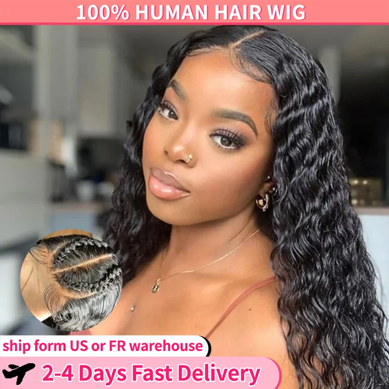 Glueless Deep Wave Human Hair Wigs